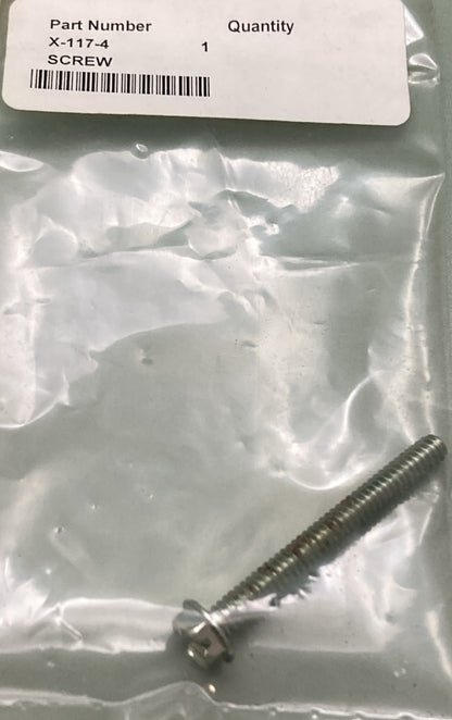 NEW REPLACES KOHLER X-117-4 SCREW - SLOTTED HEX WASHER HEAD MAC