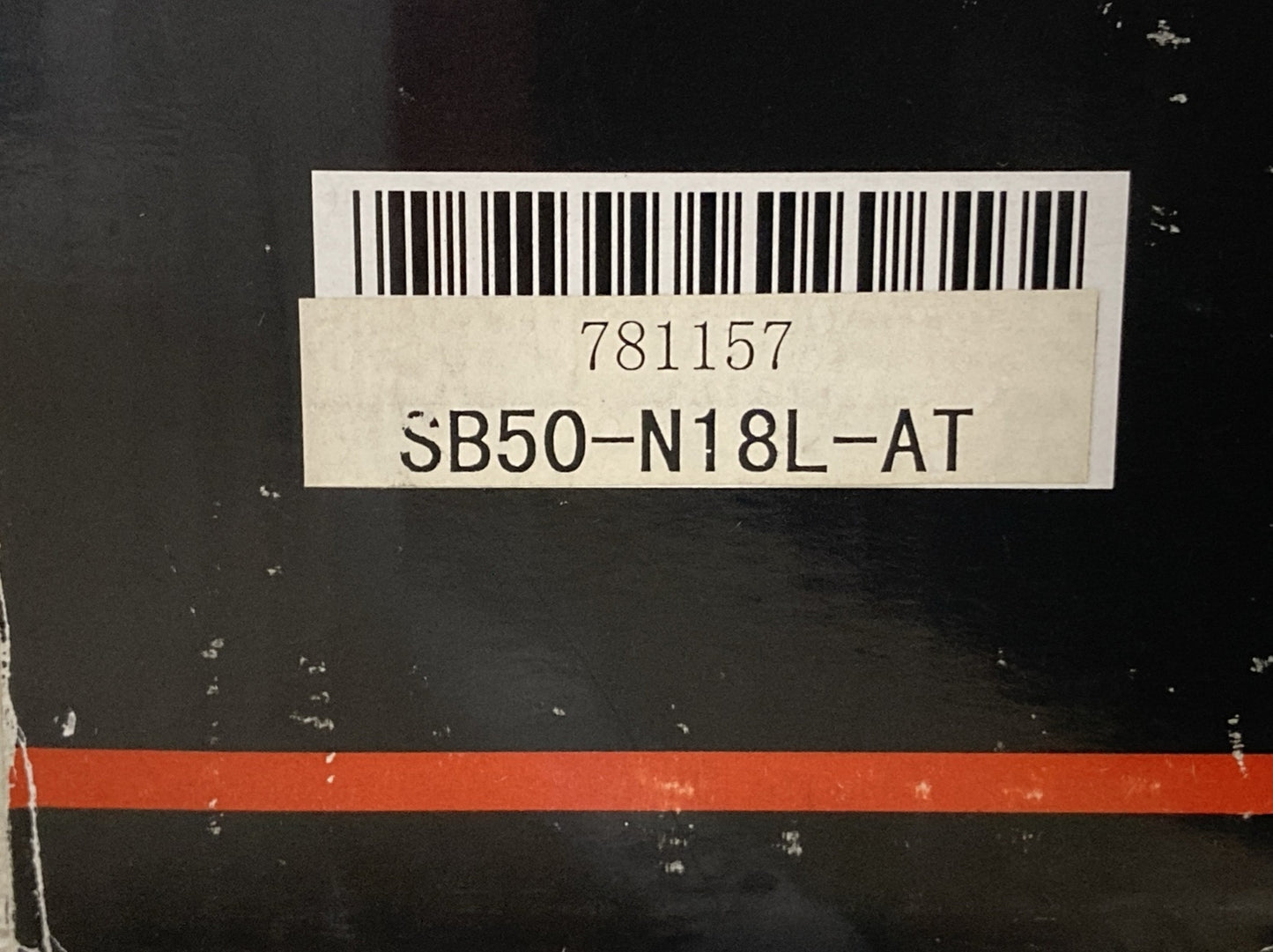 NEW GENUINE BIKEMASTER SB50-N18L-AT BATTERY W/O ACID PACK