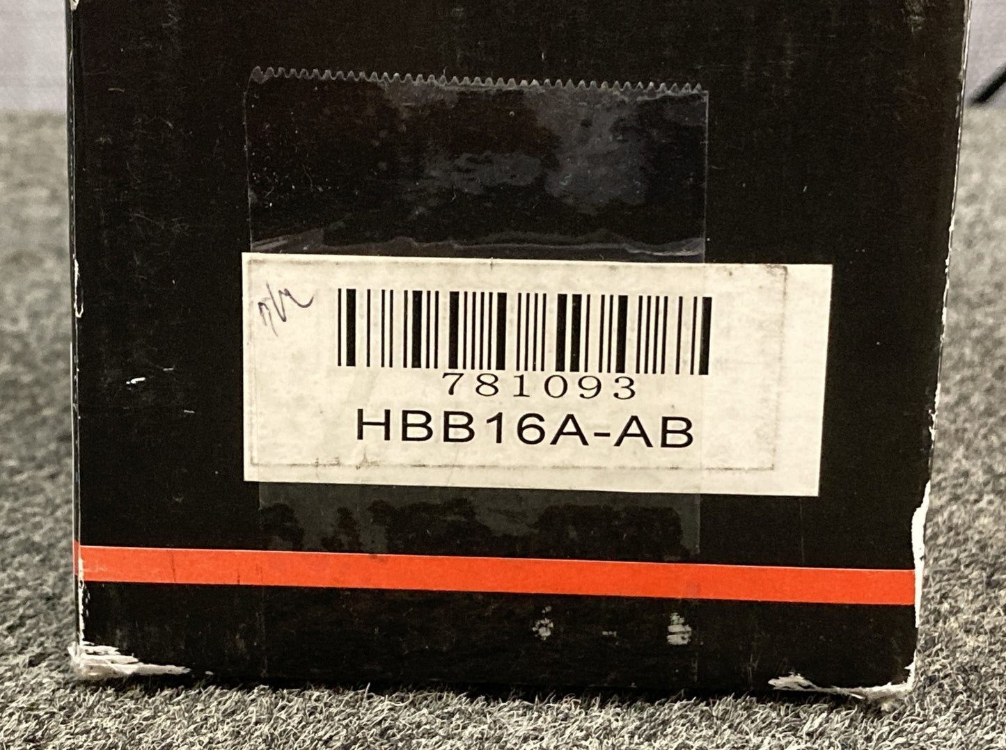 NEW GENUINE BIKEMASTER HBB16A-AB BATTERY W/O ACID