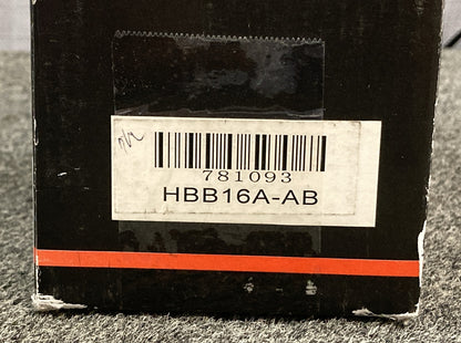NEW GENUINE BIKEMASTER HBB16A-AB BATTERY W/O ACID