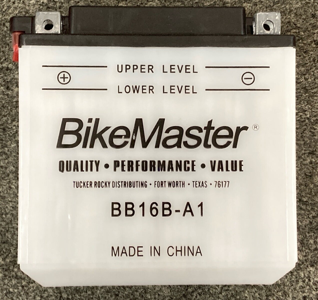 NEW GENUINE BIKEMASTER BB16B-A1 BATTERY W/ ACID PACK