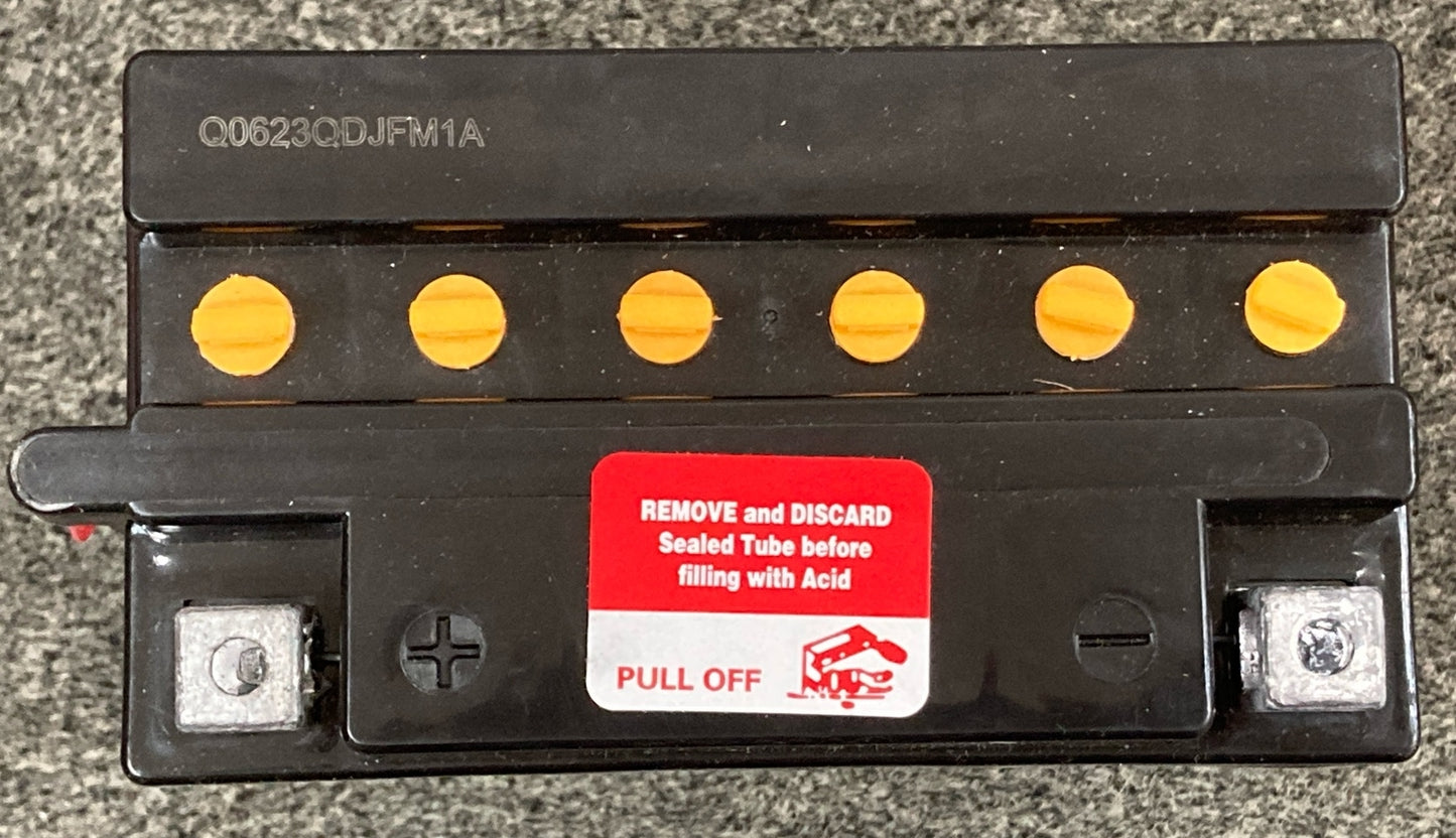 NEW GENUINE BIKEMASTER BB16B-A1 BATTERY W/ ACID PACK