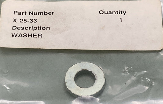 NEW REPLACES KOHLER X-25-33 WASHER - PLAIN - .312 ID X .625 IN. OD