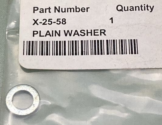 NEW REPLACES KOHLER X-25-58 WASHER - PLAIN