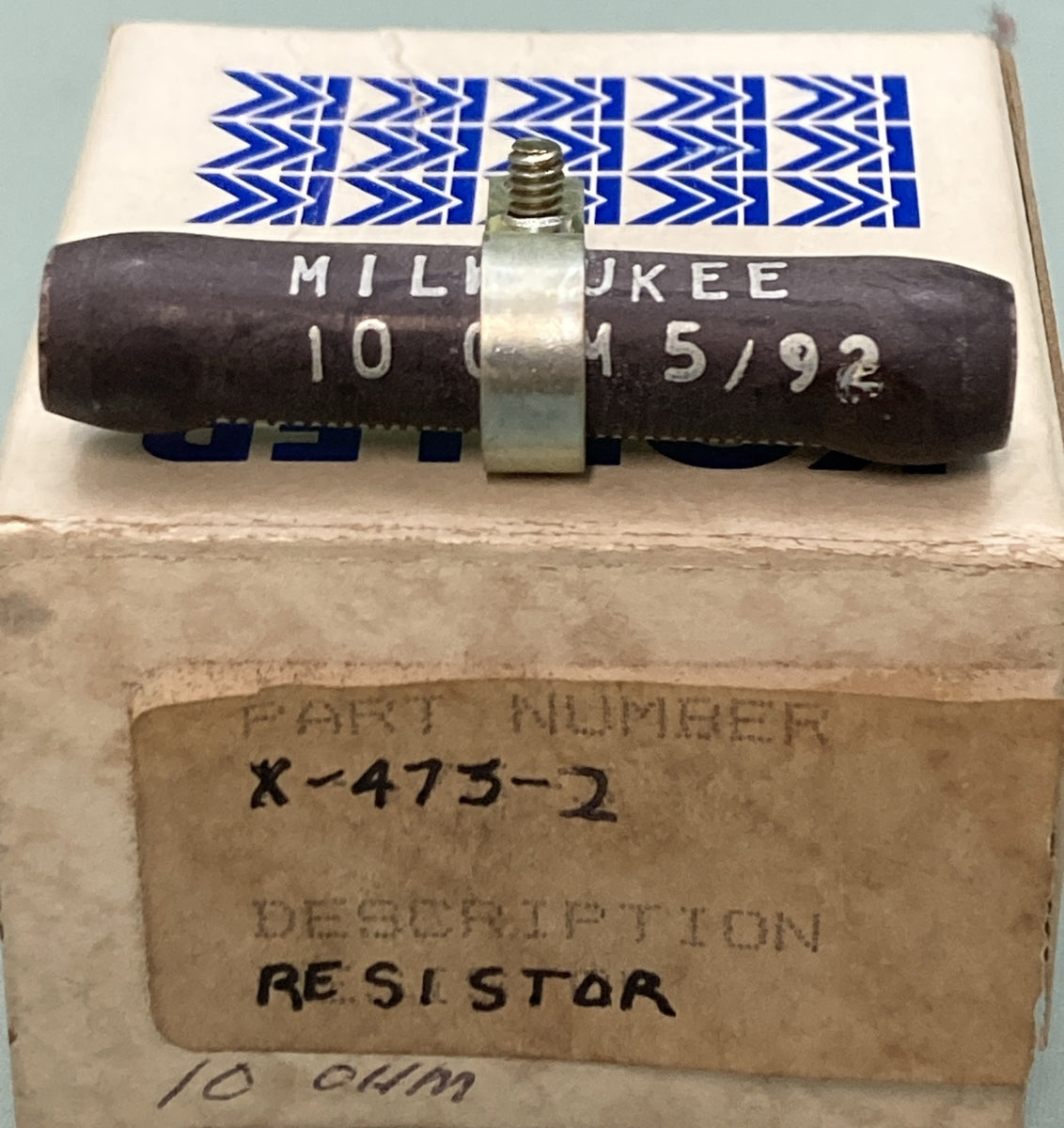NEW GENUINE KOHLER X-473-2 RESISTOR - 10 OHM - 10 W