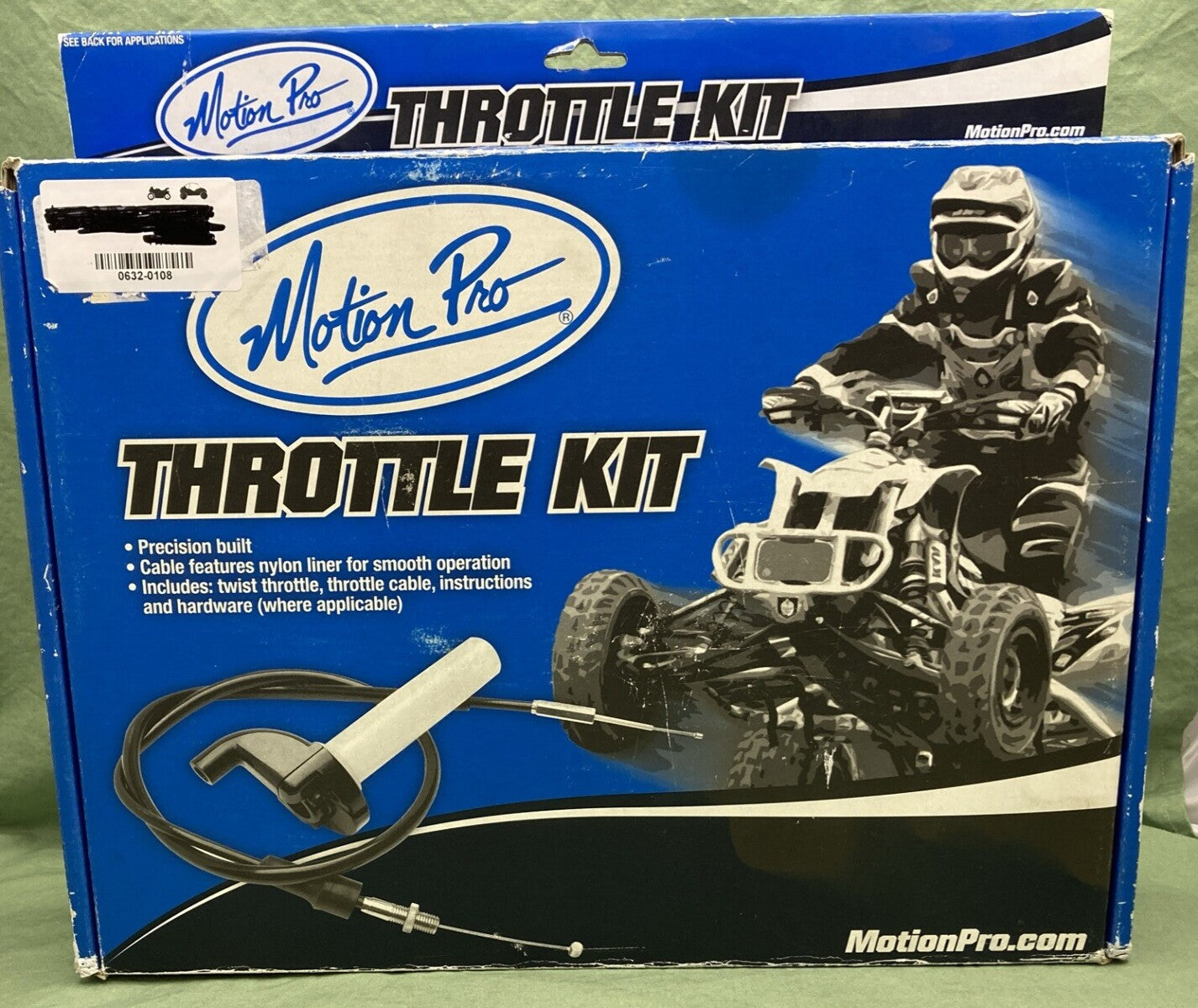 NEW MOTION PRO 0632-0108 YAMAHA TURBO THROTTLE KIT TWIST
