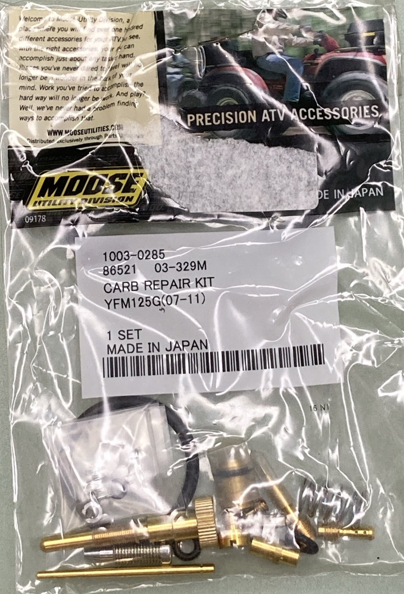 NEW GENUINE MOOSE UTILITY DIVISION 1003-0285 CARBURETOR REPAIR KIT
