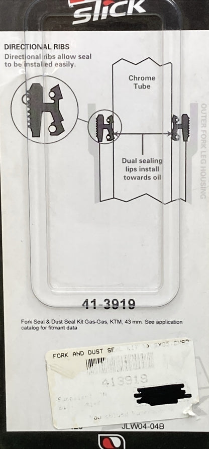 NEW MSR 41-3919 FORK AND DUST SEAL KIT