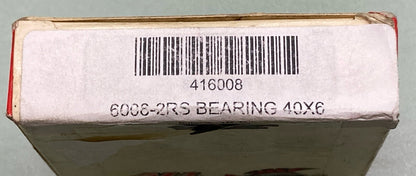 NEW GENUINE ALL BALLS RACING 416008 OFFROAD WHEEL BEARING 6008-2RS 40X68X15
