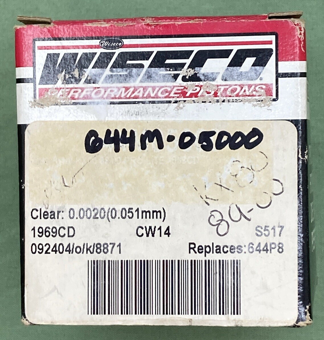 NEW GENUINE WISECO 644M-05000 Pro Lite Piston Kit