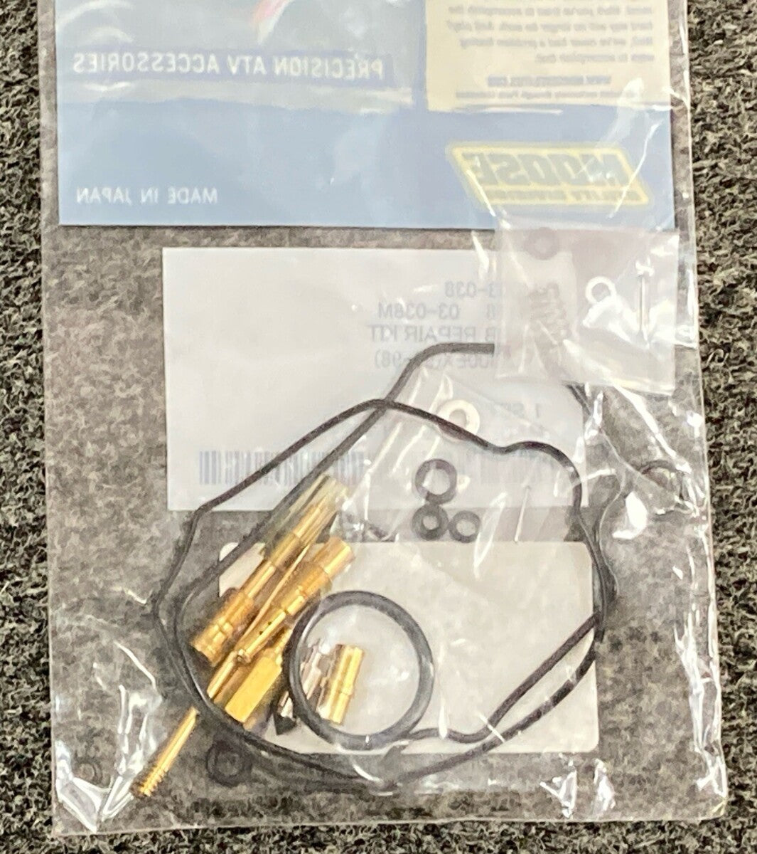NEW MOOSE UTILITY MD03-038 CARBURETOR REPAIR KIT Honda TRX300EX