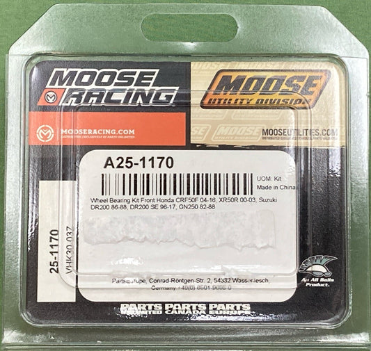 NEW MOOSE RACING A25-1170 FRONT WHEEL BEARING KIT
