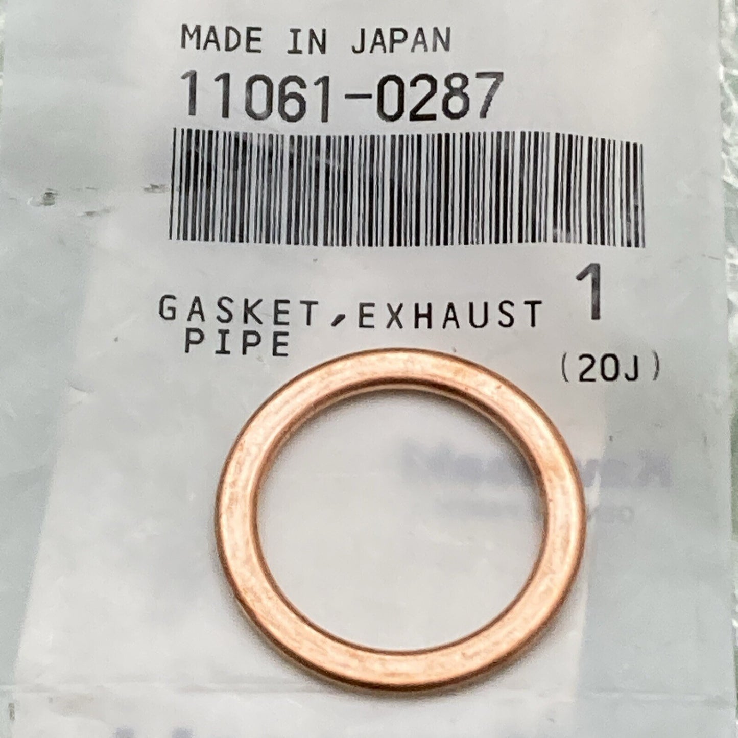 NEW GENUINE KAWASAKI 11061-0287 GASKET, EXHAUST PIPE