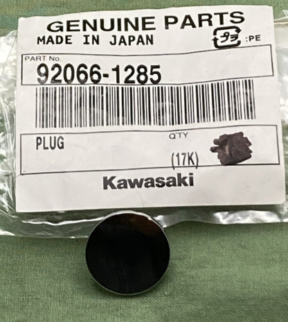 NEW GENUINE KAWASAKI 92066-1285 PLUG, FRONT BRAKE