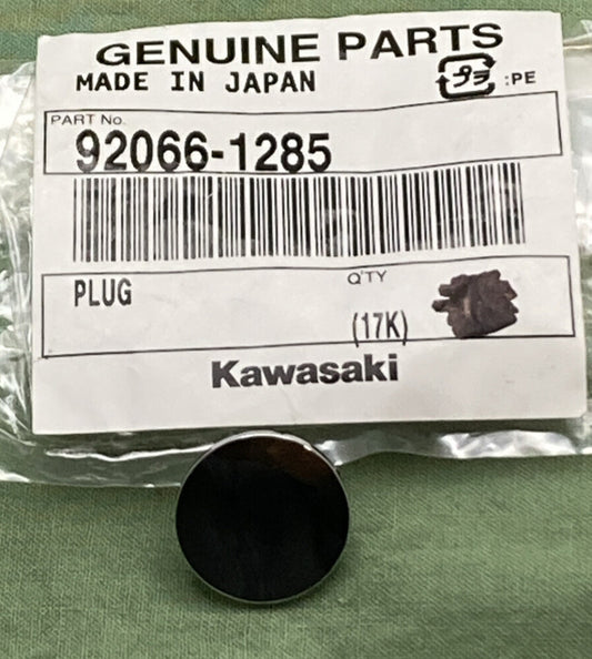 NEW GENUINE KAWASAKI 92066-1285 PLUG, FRONT BRAKE