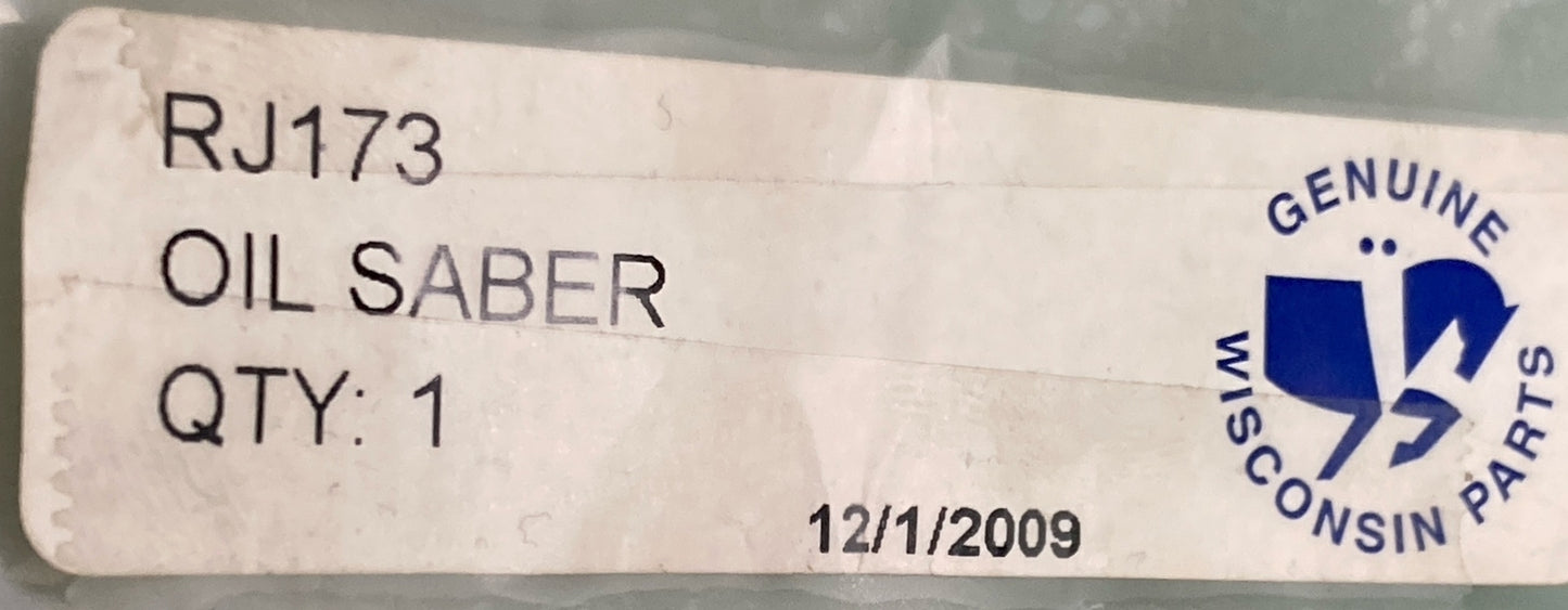 NEW GENUINE WISCONSIN CONTINENTAL RJ173 SABER-OIL DIPSTICK