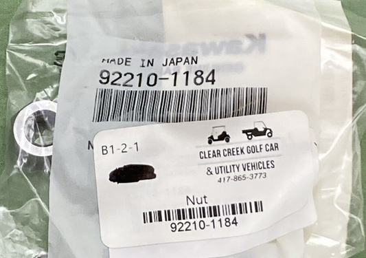 NEW GENUINE KAWASAKI 92210-1184 NUT LOCK 10MM