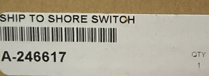 NEW REPLACES KOHLER A-246617 SHIP TO SHORE SWITCH - TRANSFER - 3 POLE