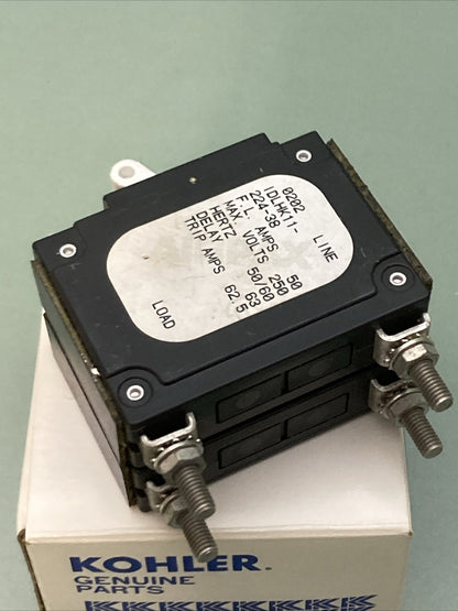 NEW GENUINE KOHLER X-506-38 CIRCUIT BREAKER - 50 A - 250 V - 2 POLE