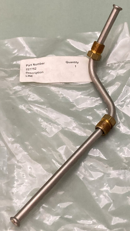 NEW REPLACES KOHLER 227752 FUEL LINE