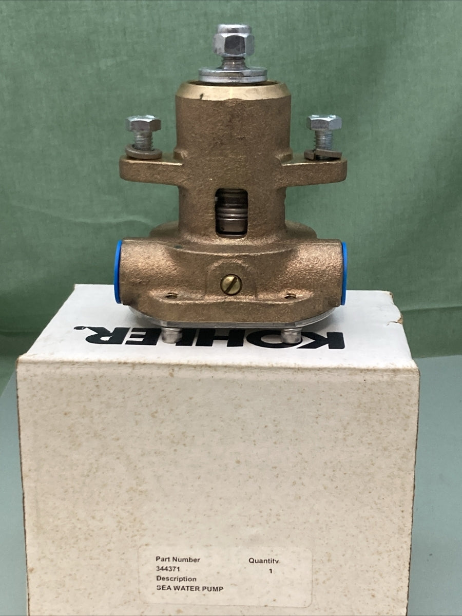 NEW GENUINE KOHLER 344371 PUMP - SEA WATER