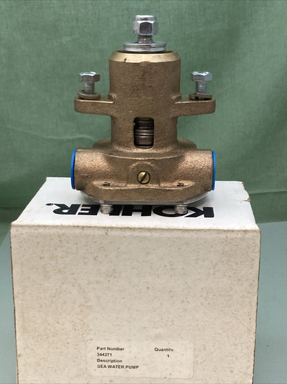 NEW GENUINE KOHLER 344371 PUMP - SEA WATER