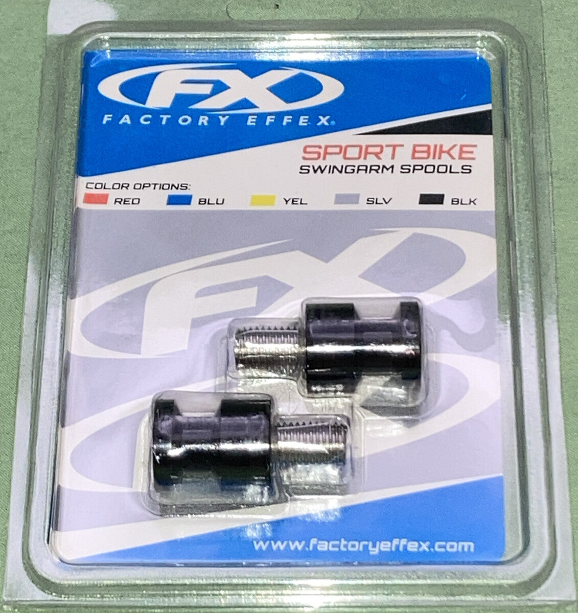NEW FACTORY EFFEX 15-36710 Swingarm Spools 10MM