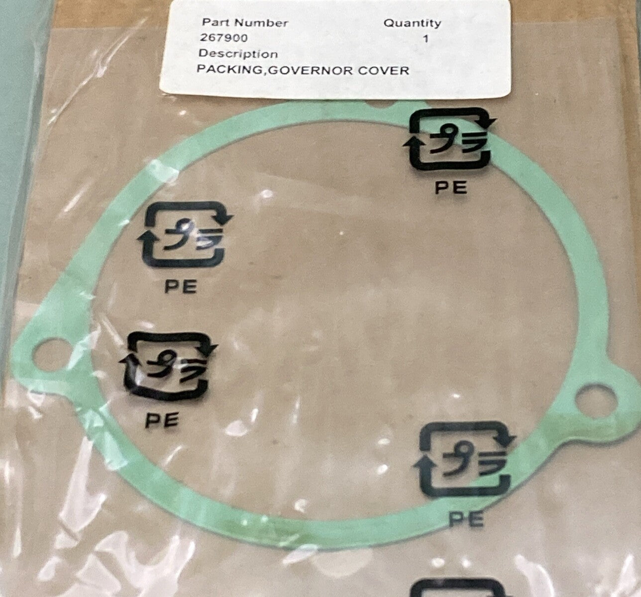 NEW REPLACES KOHLER 267900 PACKING - GOVERNOR COVER