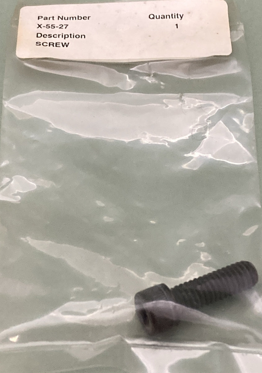 NEW REPLACES KOHLER X-55-27 SCREW - HEX SOCKET HEAD MACHINE (NRP)