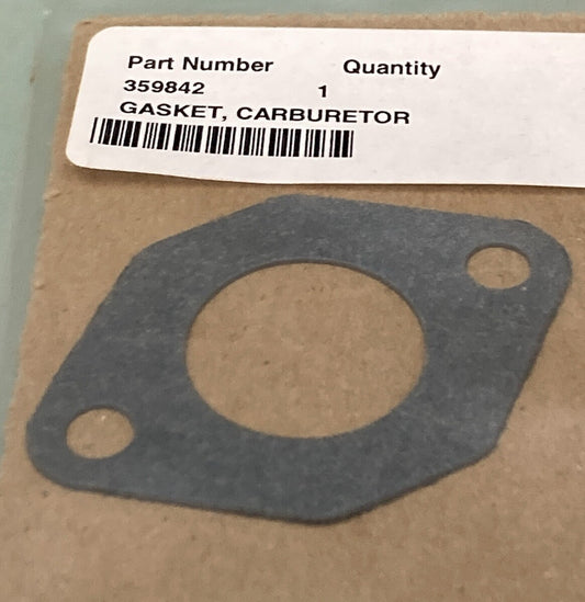 NEW REPLACES KOHLER 359842 Gasket, Carburetor