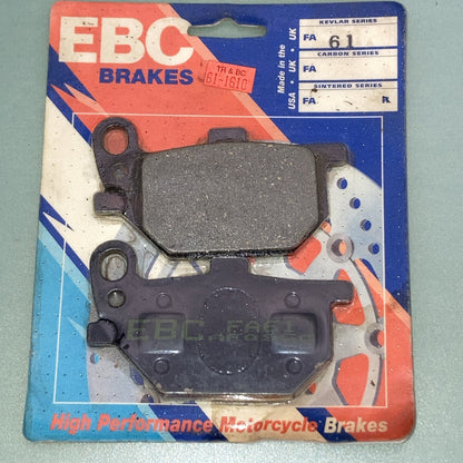 NEW GENUINE EBC FA61 KAVLAR SERIES ORGANIC FRONT BRAKE PADS 61-1610