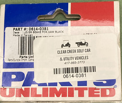 NEW PARTS UNLIMITED 0614-0381 BRAKE LEVER KAWASAKI