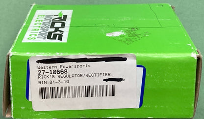 NEW RICK'S MOTORSPORT ELECTRICS 10-668 REGULATOR / RECTIFIER WSP 27-10668