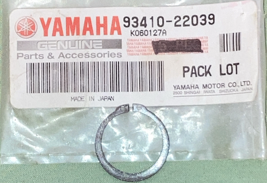 QTY 3 NEW GENUINE YAMAHA 93410-22039 CIRCLIP, S-TYPE