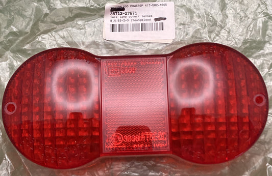 NEW REPLACES SUZUKI 35712-27671 TAIL LAMP LENS