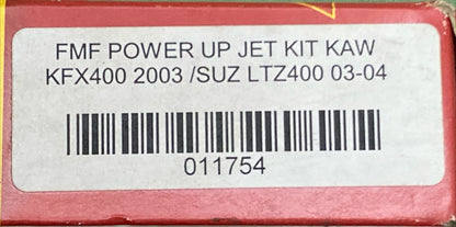 NEW FMF 011754 POWER UP JET KIT KAWASAKI SUZUKI