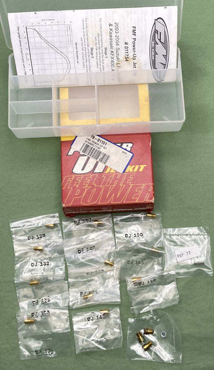 NEW FMF 011754 POWER UP JET KIT KAWASAKI SUZUKI