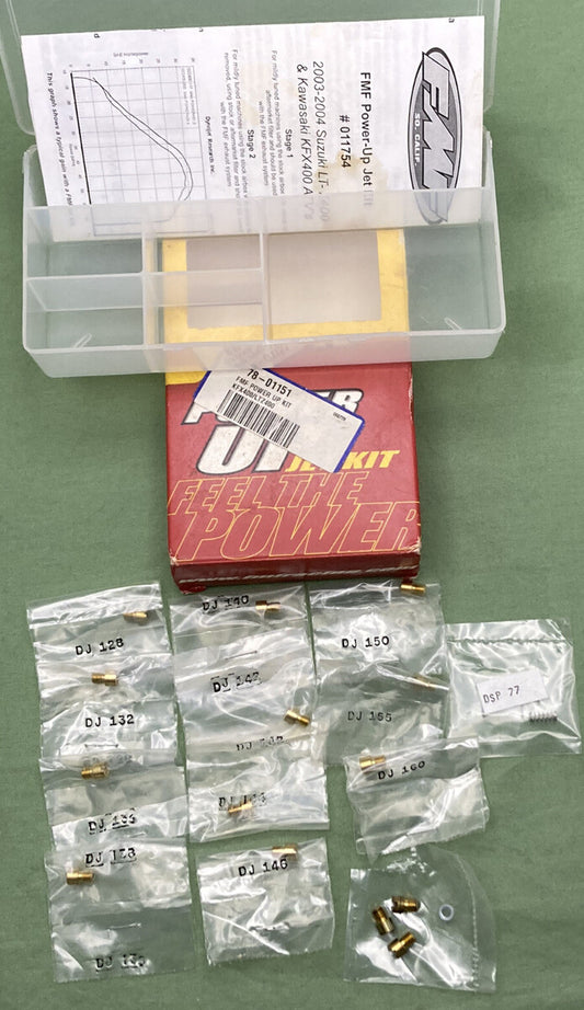 NEW FMF 011754 POWER UP JET KIT KAWASAKI SUZUKI