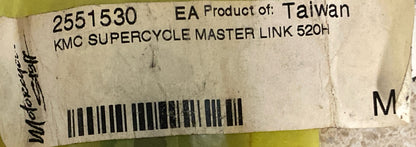 QTY 4 NEW KMC 2551530 MASTER LINK 520H