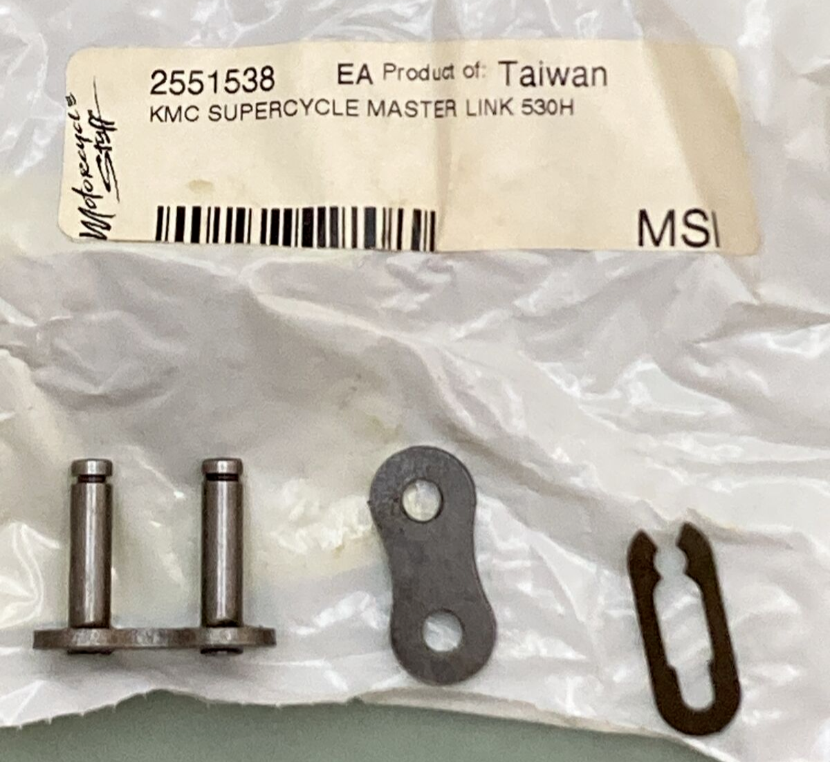 NEW KMC 2551538 MASTER LINK 530H