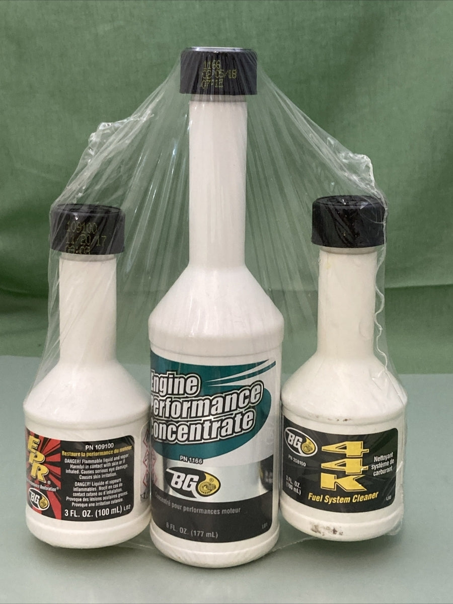 NEW GENUINE BG PN1166 PN208100 PN109100 ENGINE CLEANING SET