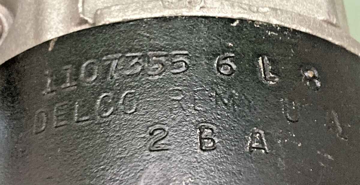 GENUINE REMANUFACTURED 3696 STARTER , PONTIAC