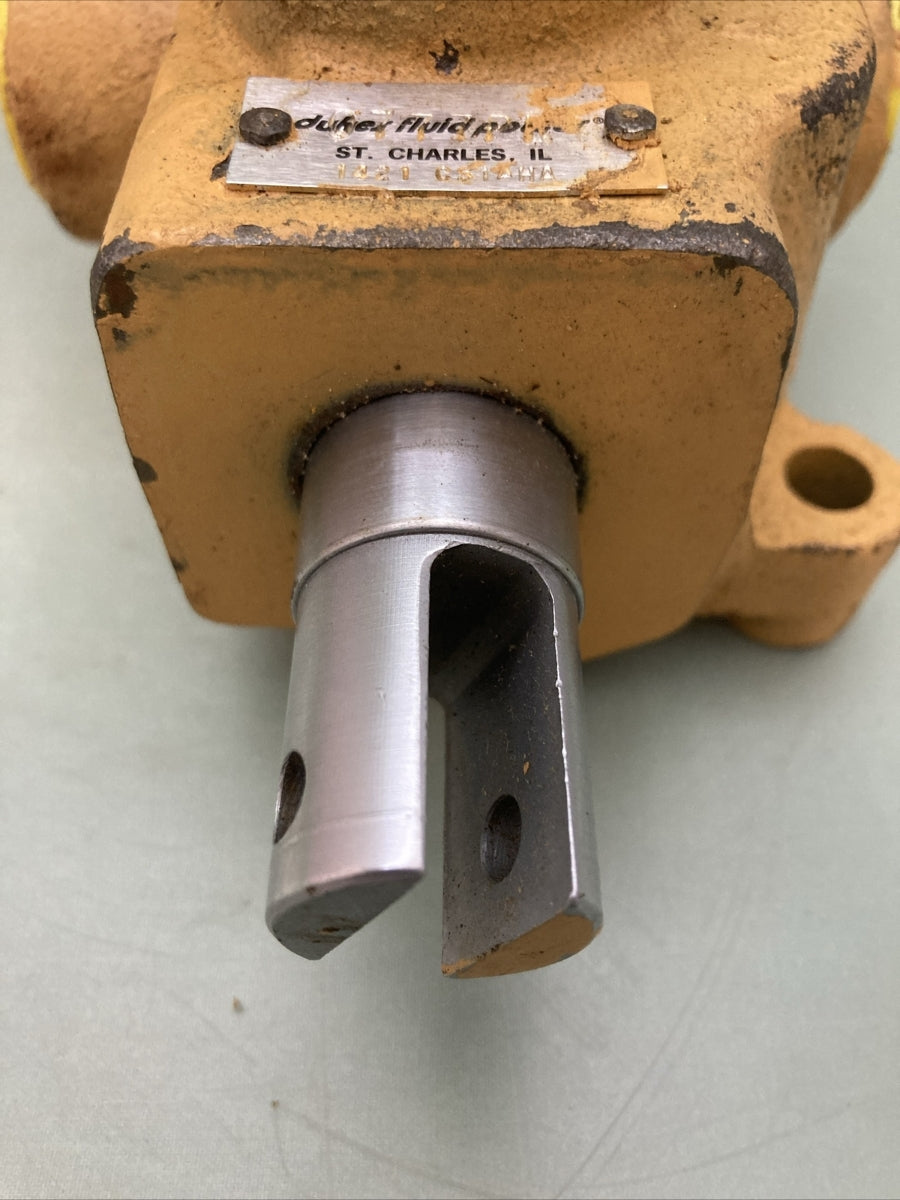NEW GENUINE DUKES FLUID POWER 1421-1R HYDRAULIC CONTROL SPOOL VALVE