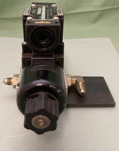 NACHI SS-G01-C6-R-D2-E20 WET TYPE SOLENOID OPERATED DIRECTIONAL CONTROL VALVE