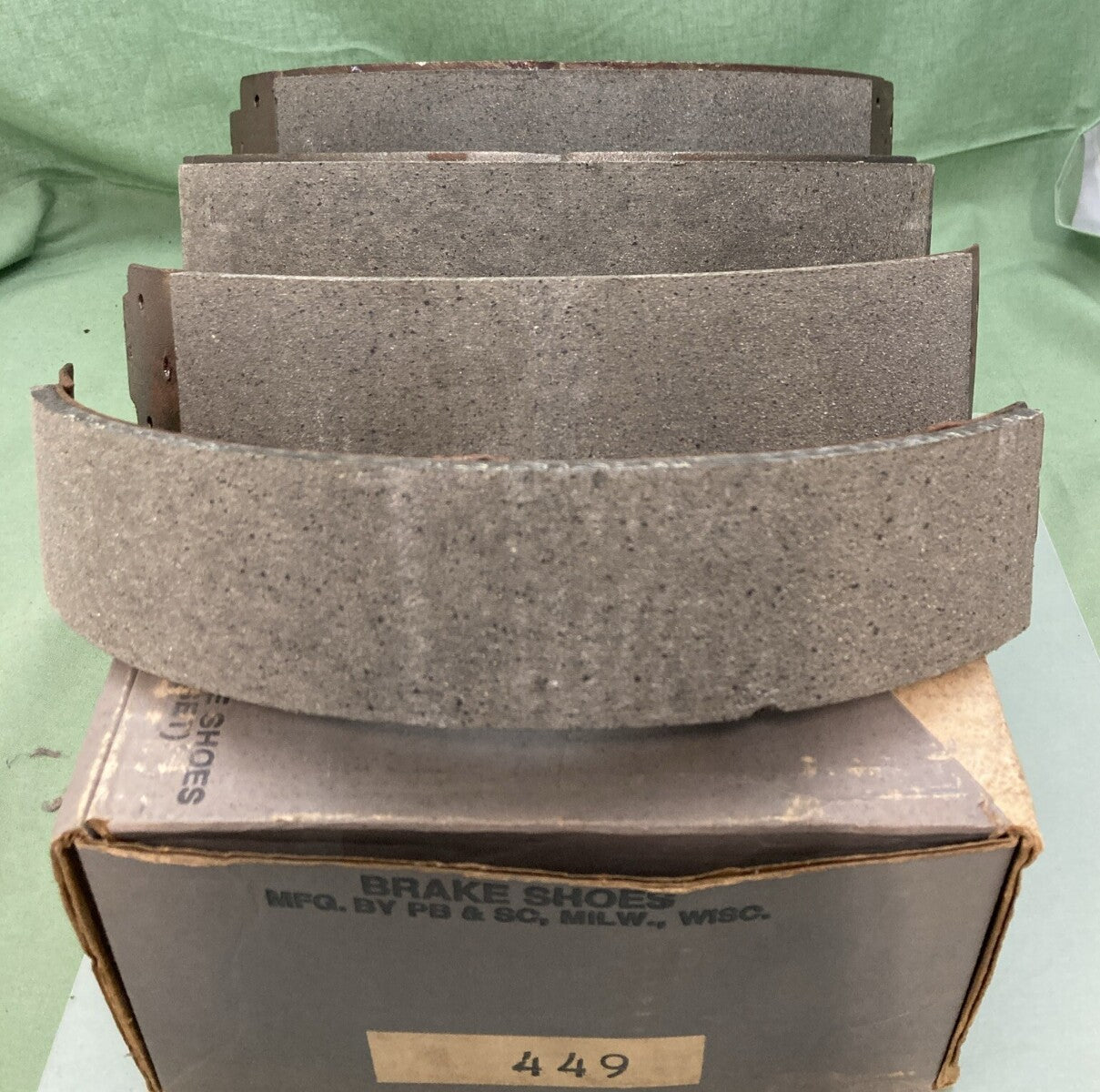 NEW GENUINE PB & SC 449 DRUM BRAKE SHOES