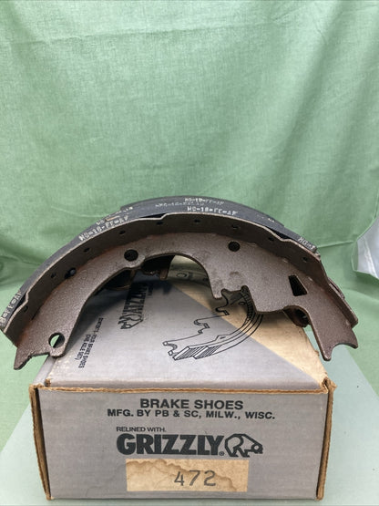 NEW REPLACES GRIZZLY MG-18-FE-AF BRAKE PADS, 472