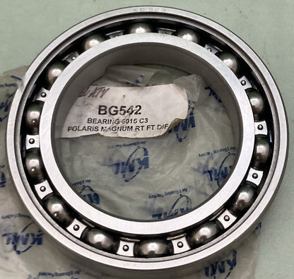 NEW GENUINE KML 6015.C3 BALL BEARING BG542