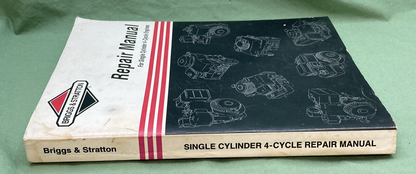 GENUINE BRIGGS & STRATTON 270962-12/97 SINGLE CYLINDER 4 CYCLE ENG REPAIR MANUAL