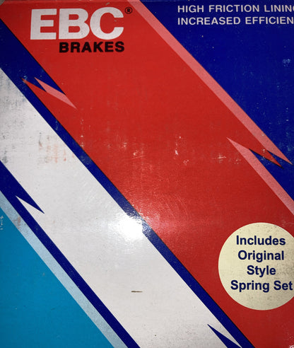 NEW EBC 705 BRAKE SHOES WITH SPRING SET MOTORCYCLE