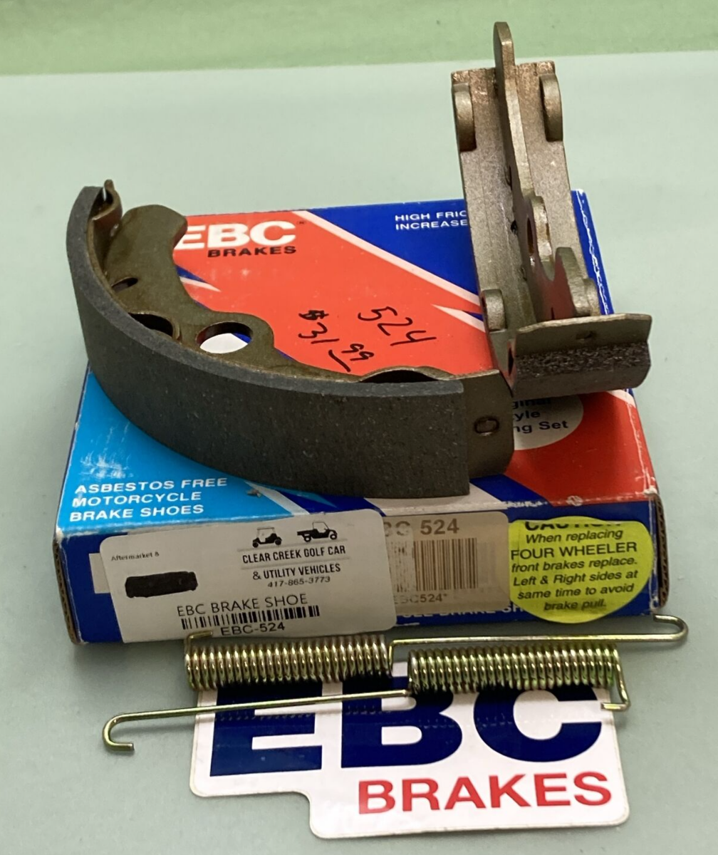 NEW EBC BRAKES EBC524 BRAKE SHOES WITH SPRING SET